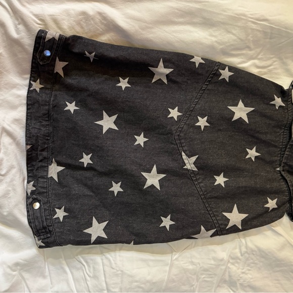 Top Paw Black Denim with White Stars XL - Picture 2 of 6